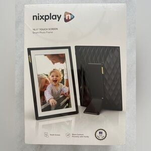 Nixplay Black 10.1" Touch Screen Smart Photo Frame